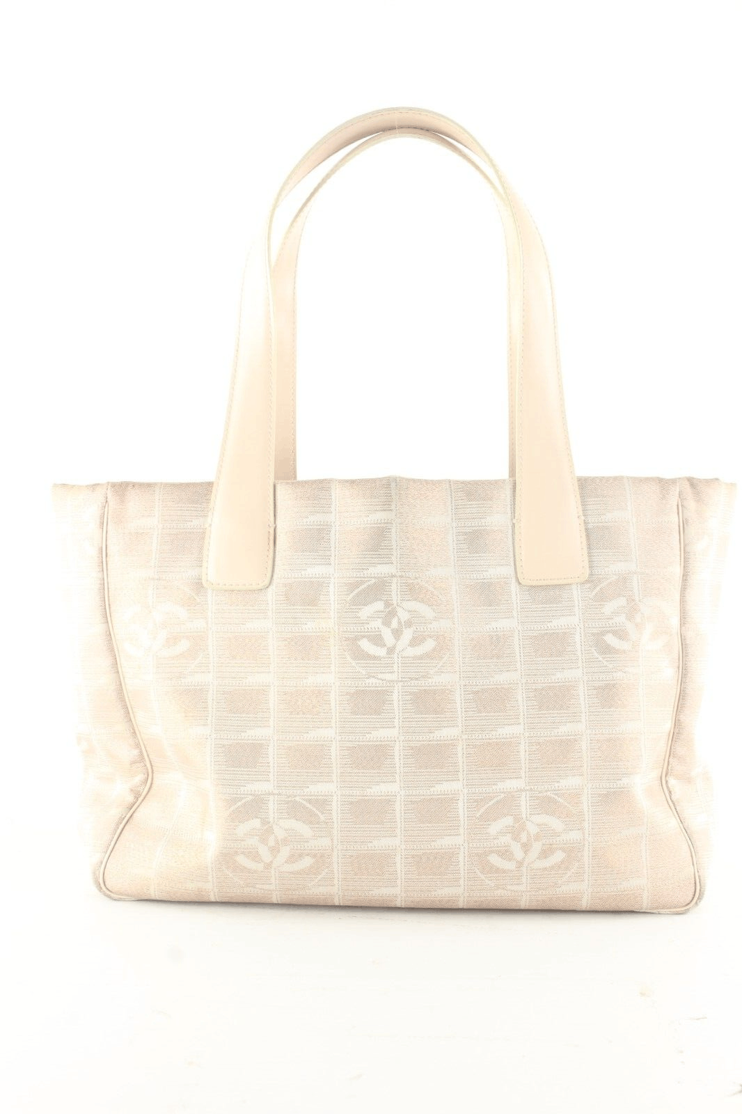 image of Chanel New Line Travel Tote Beige 1Cas109K, Women's