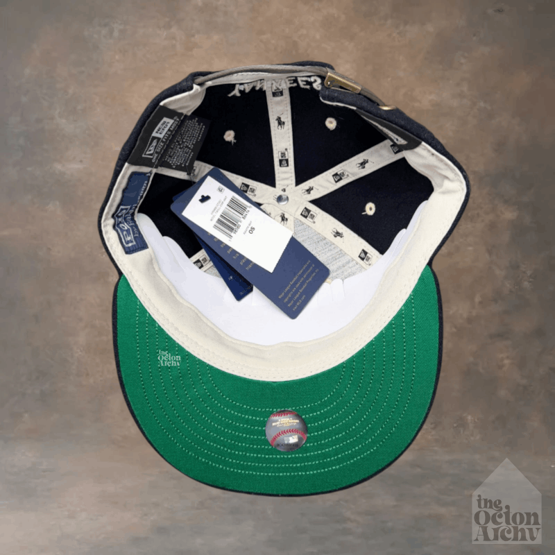 New Era × Polo Ralph Lauren Polo Ralph Lauren New Era Retro 9FIFTY NY Yankees Wool Cap Size ONE SIZE - 5 Thumbnail