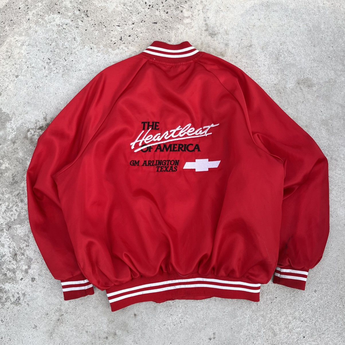 Vintage Vintage Chevrolet Of América Bomber Jacket Size US XXL / EU 58 / 5 - 1 Thumbnail