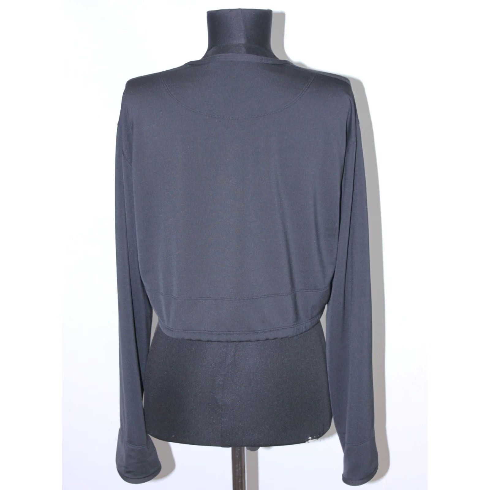Nike Vintage Nike Womens Black Training Bolero Jacket XL Size Black Nike Training Bolero Jacket Womens XL Midsize Activewear Mens? Size XL / US 12-14 / IT 48-50 - 4 Thumbnail