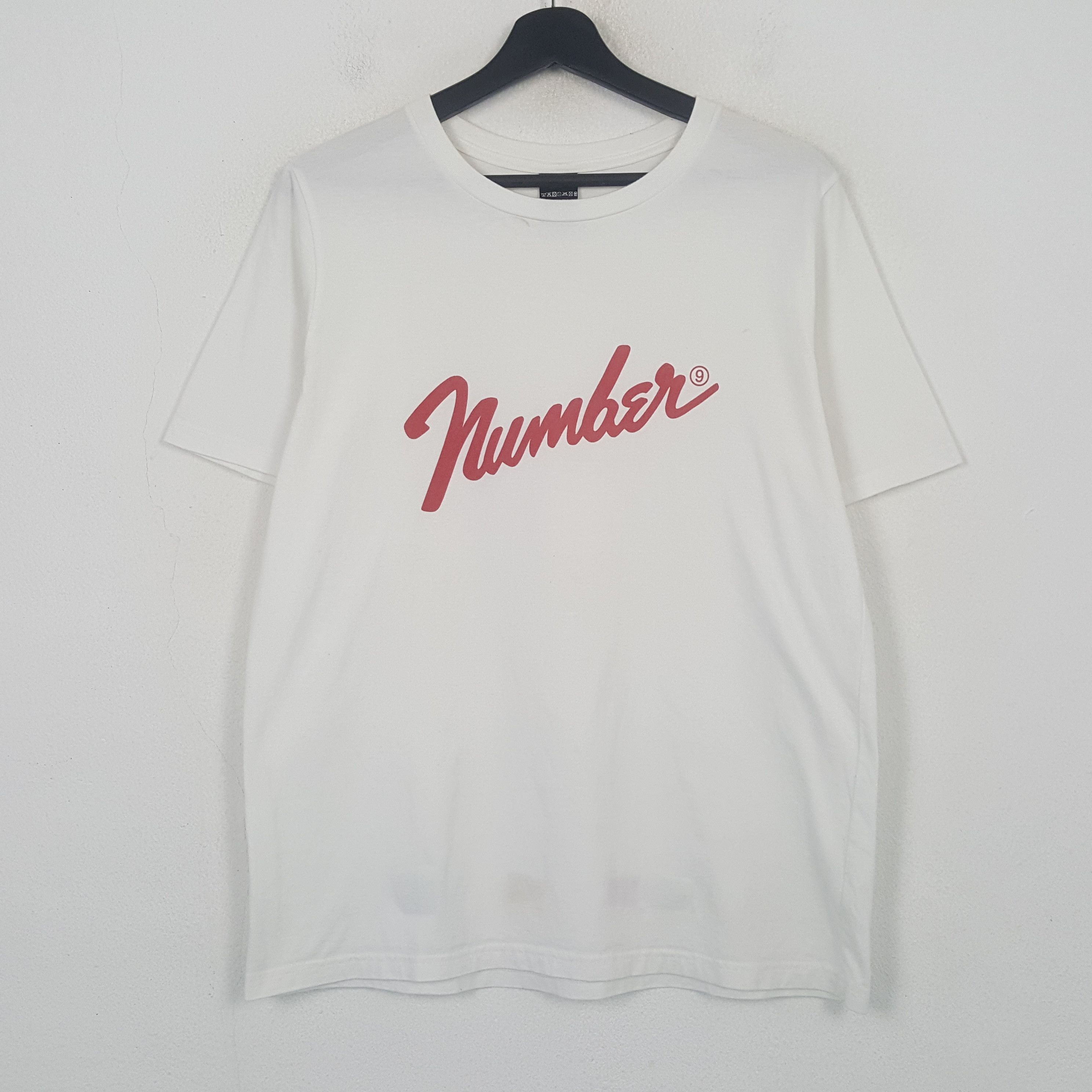 Number (N)ine Number Nine Japanese Brand Designer Tshirt C294N50 Size US M / EU 48-50 / 2 - 1 Thumbnail