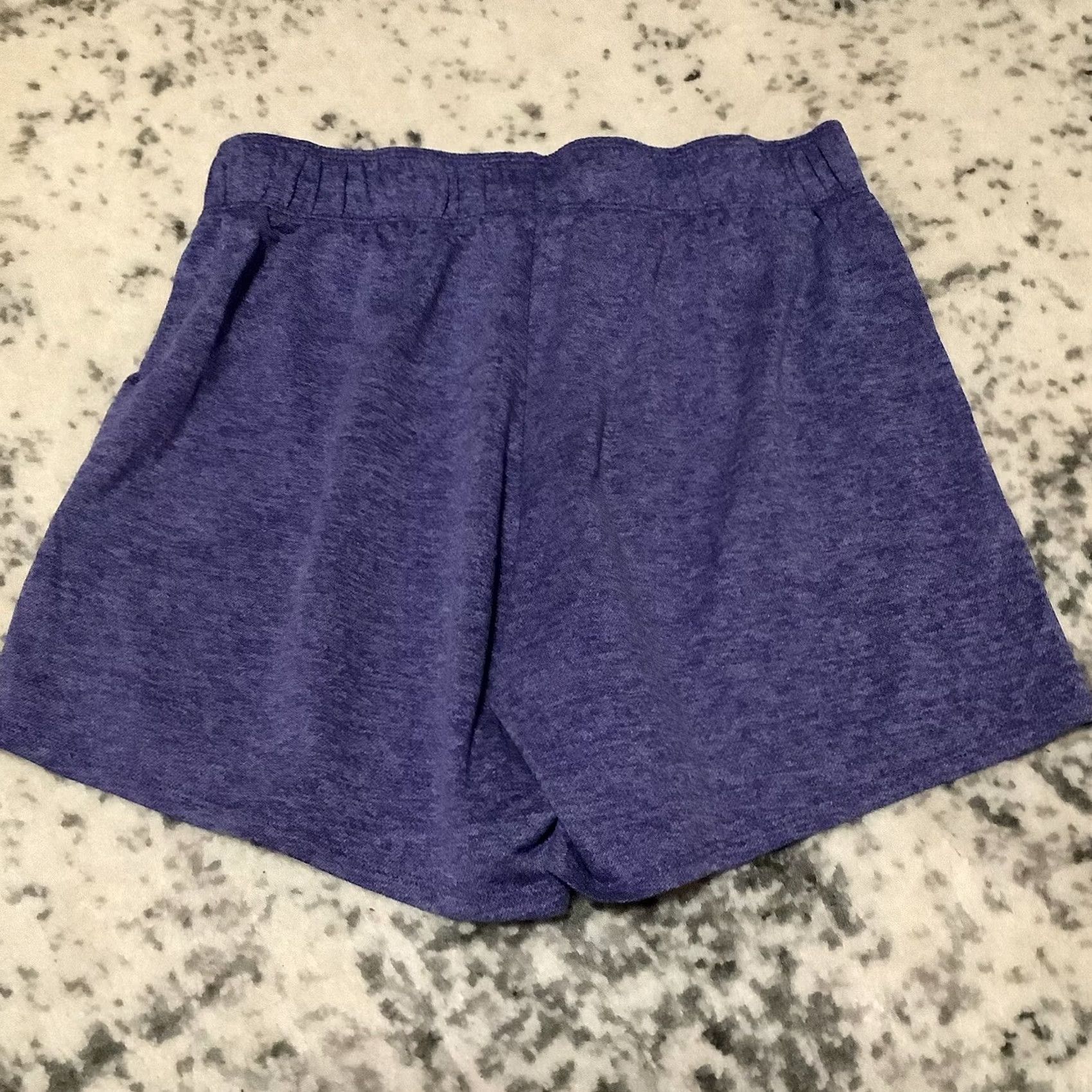 Nike Nike Dri-Fit Fold Over Waist Athletic Shorts Dark Purple Women's Size S Size 28" / US 6 / IT 42 - 5 Thumbnail