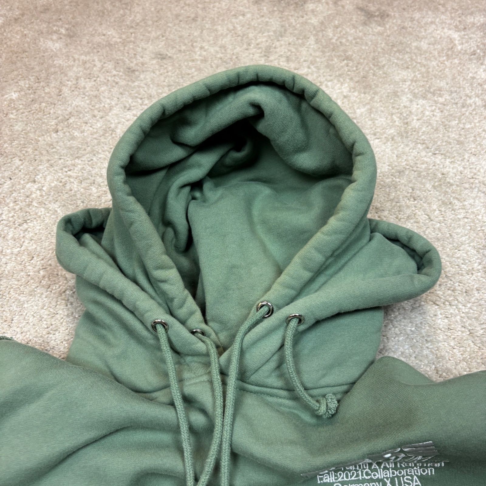 Other Rare Bare Maximum Ali Rahman Fall 2021 Double Hoodie Medium Size US M / EU 48-50 / 2 - 12 Thumbnail