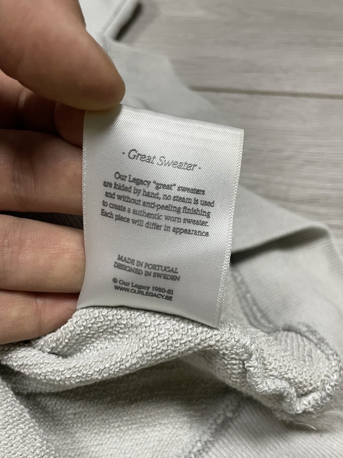 Our Legacy Our Legacy Great Sweater silk Size US S / EU 44-46 / 1 - 5 Thumbnail