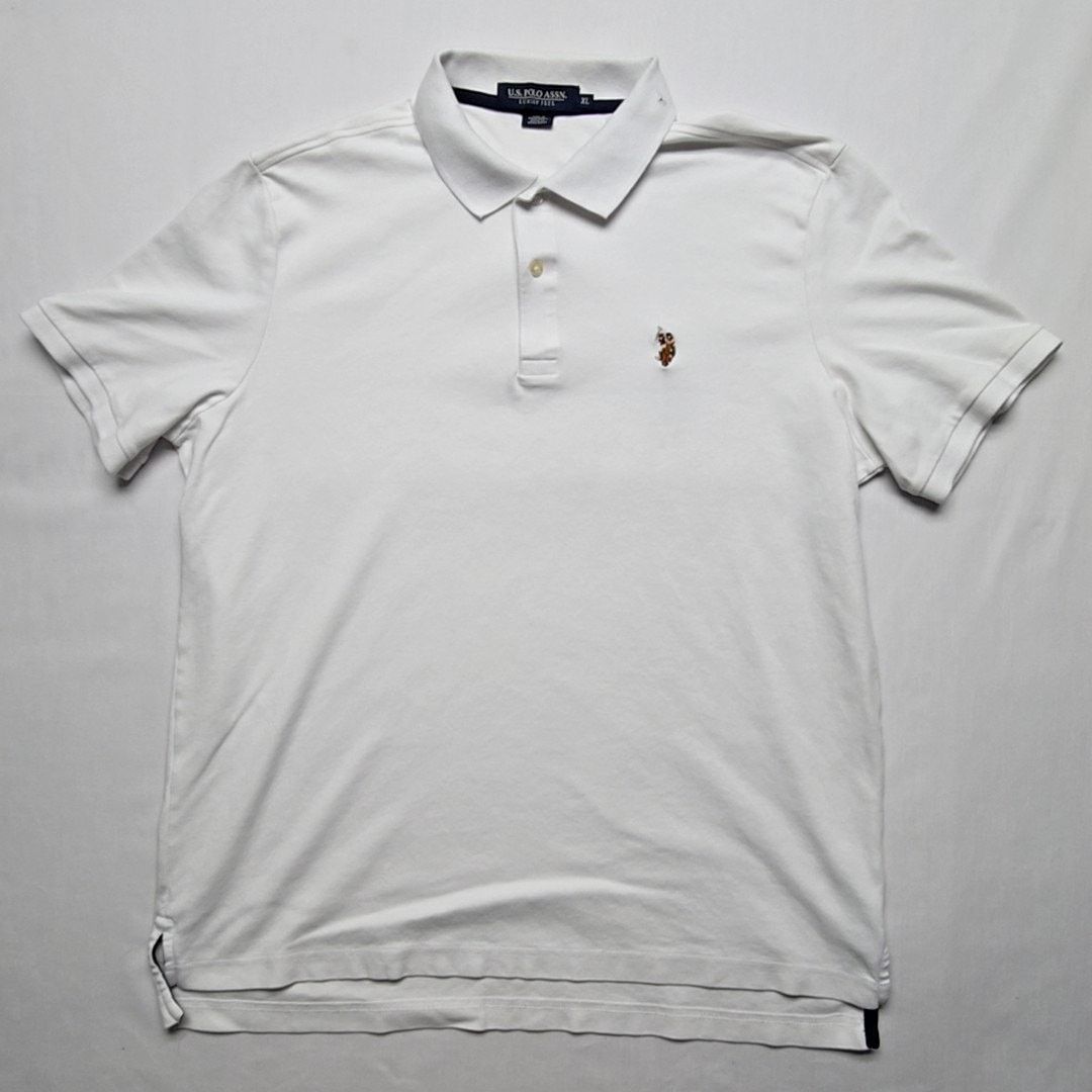 U.S. Polo Assn. U.S. Polo Assn. White Polo Shirt Embroidered Logo Classic XL Size US XL / EU 56 / 4 - 1 Thumbnail