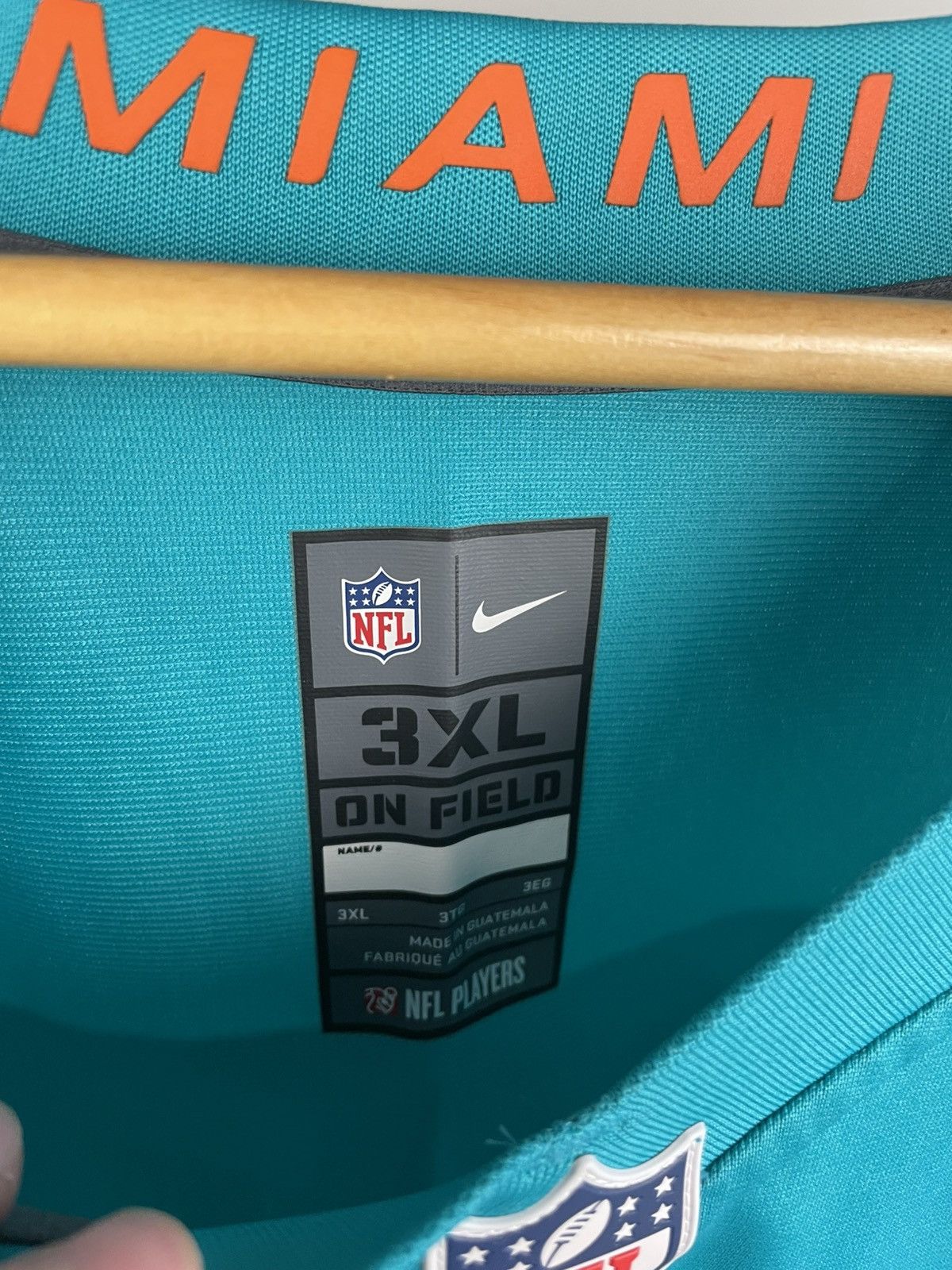 NFL × Nike Nike Miami Dolphins Tua Tagovailoa Game Jersey Men’s 3XL Size US XXL / EU 58 / 5 - 5 Thumbnail