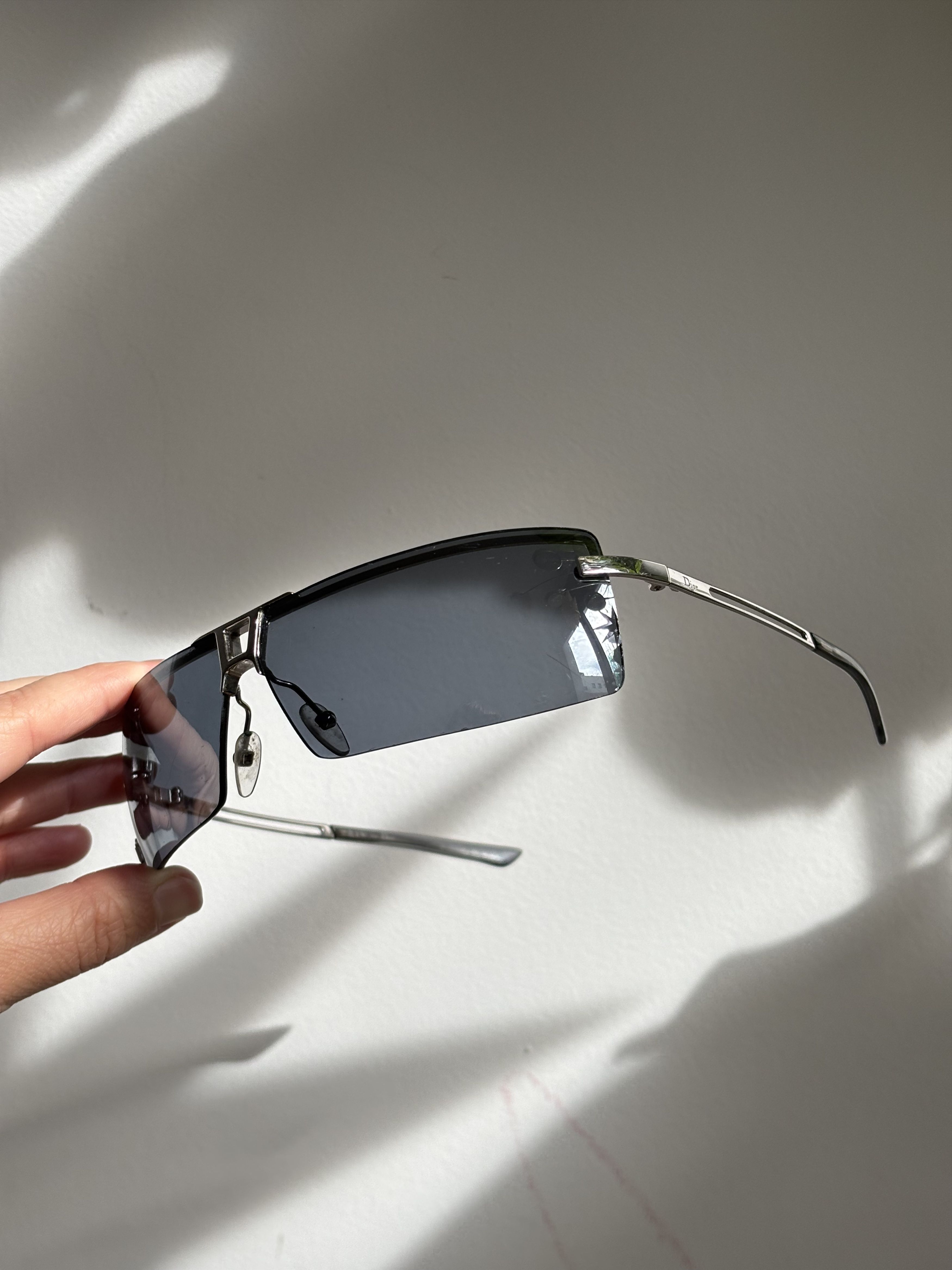 Dior DIOR Sunglasses Stunt Mask Ski Wrap Shield Logo RI968 Size ONE SIZE - 4 Thumbnail