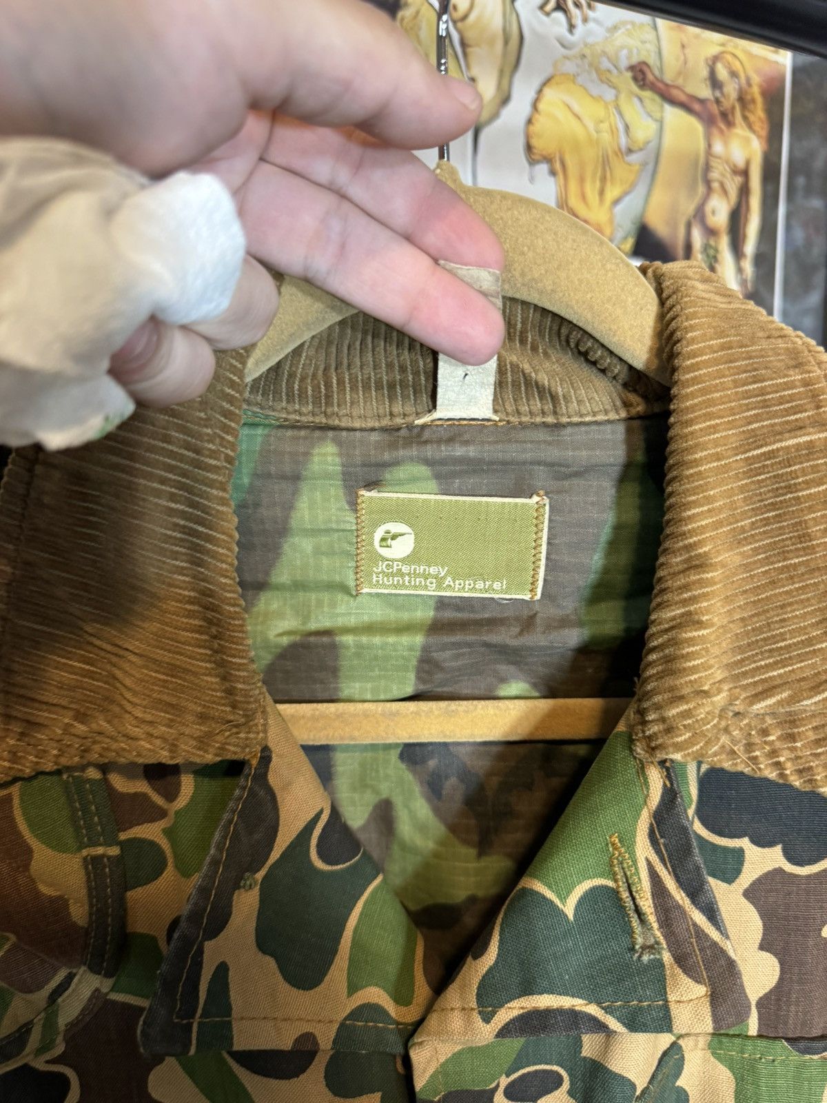 Vintage Vintage 1980s Camo Jacket Size US L / EU 52-54 / 3 - 3 Thumbnail