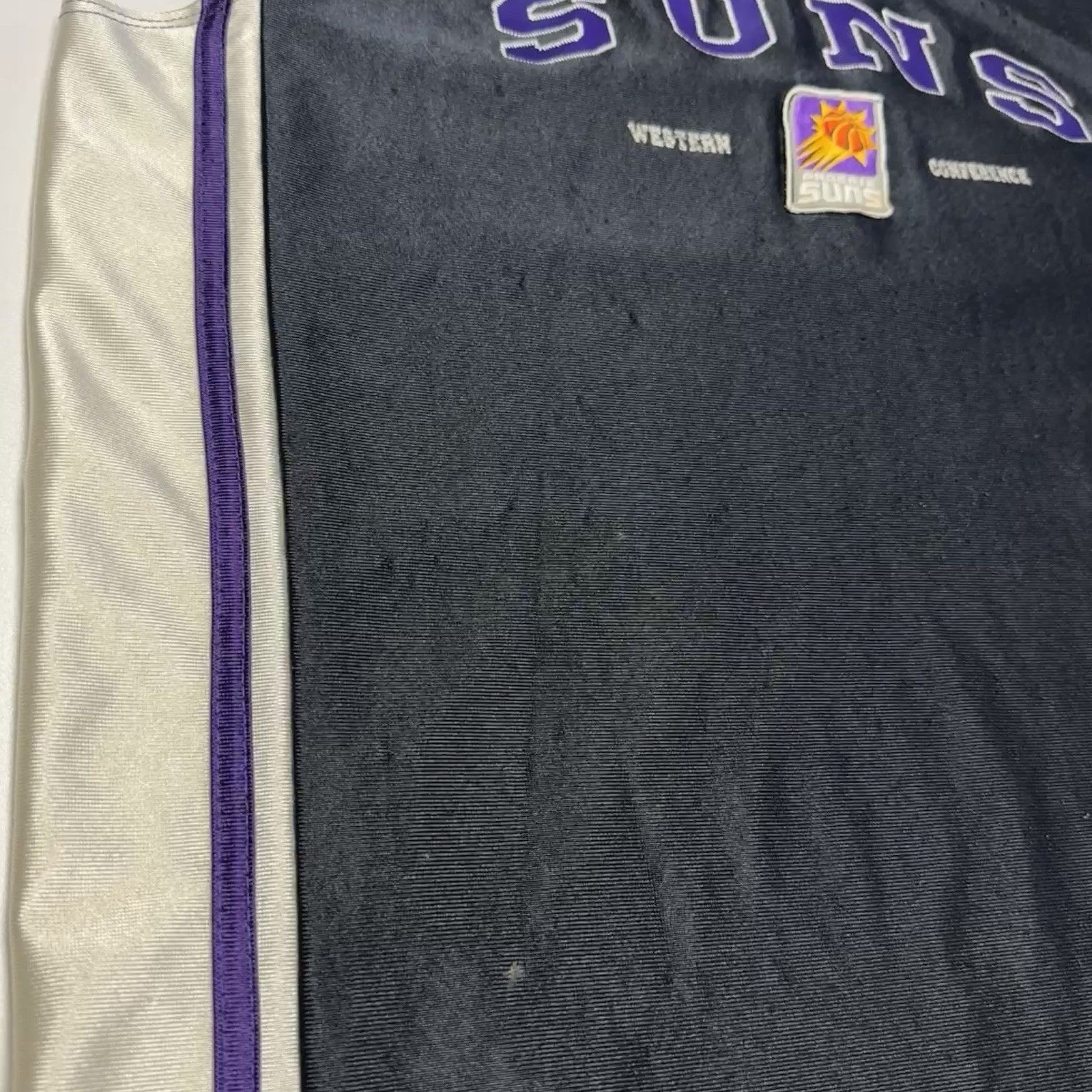 NBA Phoenix Suns Jersey Mens XL 22x30 Black Y2K NBA Vintage Size US XL / EU 56 / 4 - 5 Thumbnail