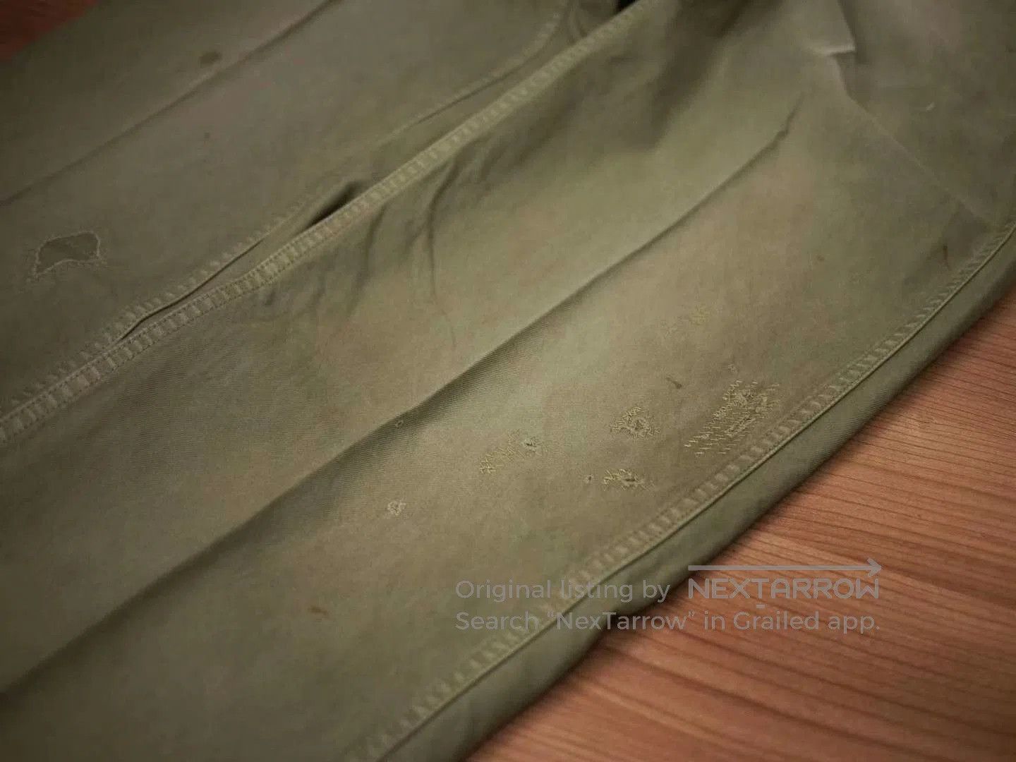 Visvim VISVIM Wide Chino Pants Green. Size US 28 / EU 44 - 3 Thumbnail