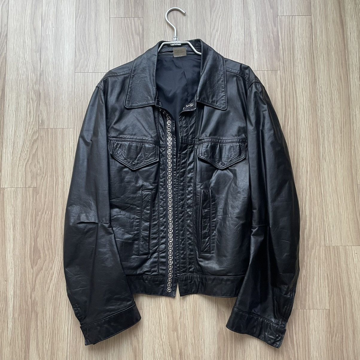 Ann Demeulemeester Ann demeulemeester leather jacket Size US L / EU 52-54 / 3 - 2 Thumbnail