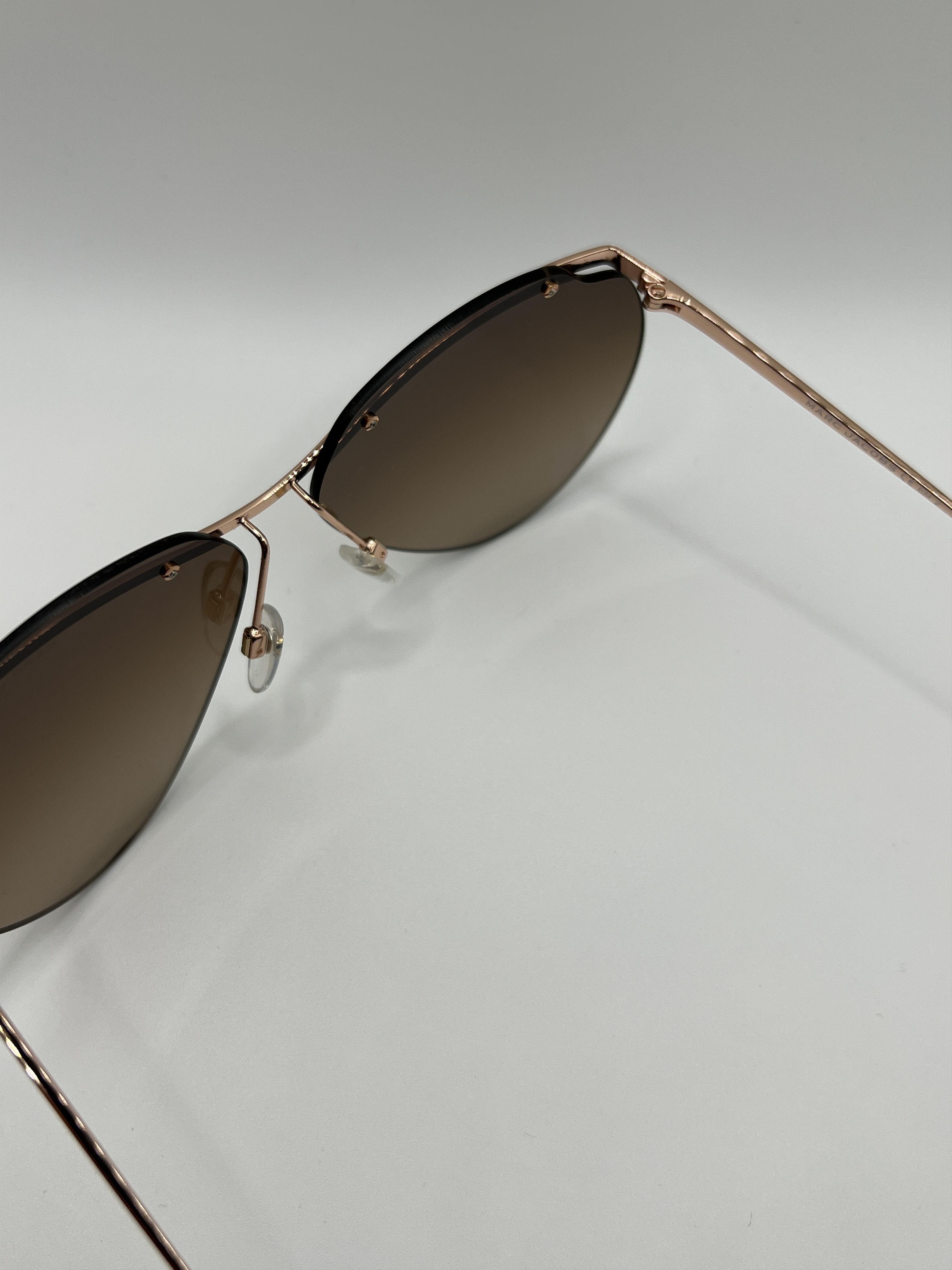 Marc Jacobs Marc Jacobs 454/F/S Gold Copper Aviator Woman Sunglasses Size ONE SIZE - 11 Thumbnail