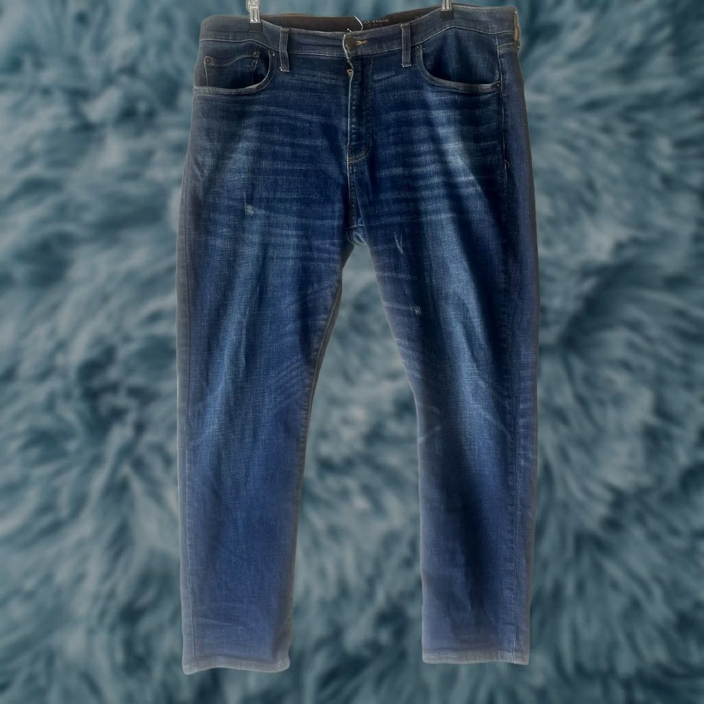 Lucky Brand Lucky Brand 410 Jeans Mens 38 x 32 Denim Straight Athletic Blue Comfort Pockets Belt Loops 5-Pocket Regular Inseam 32 Model 410 Size US 38 / EU 54 - 1 Thumbnail