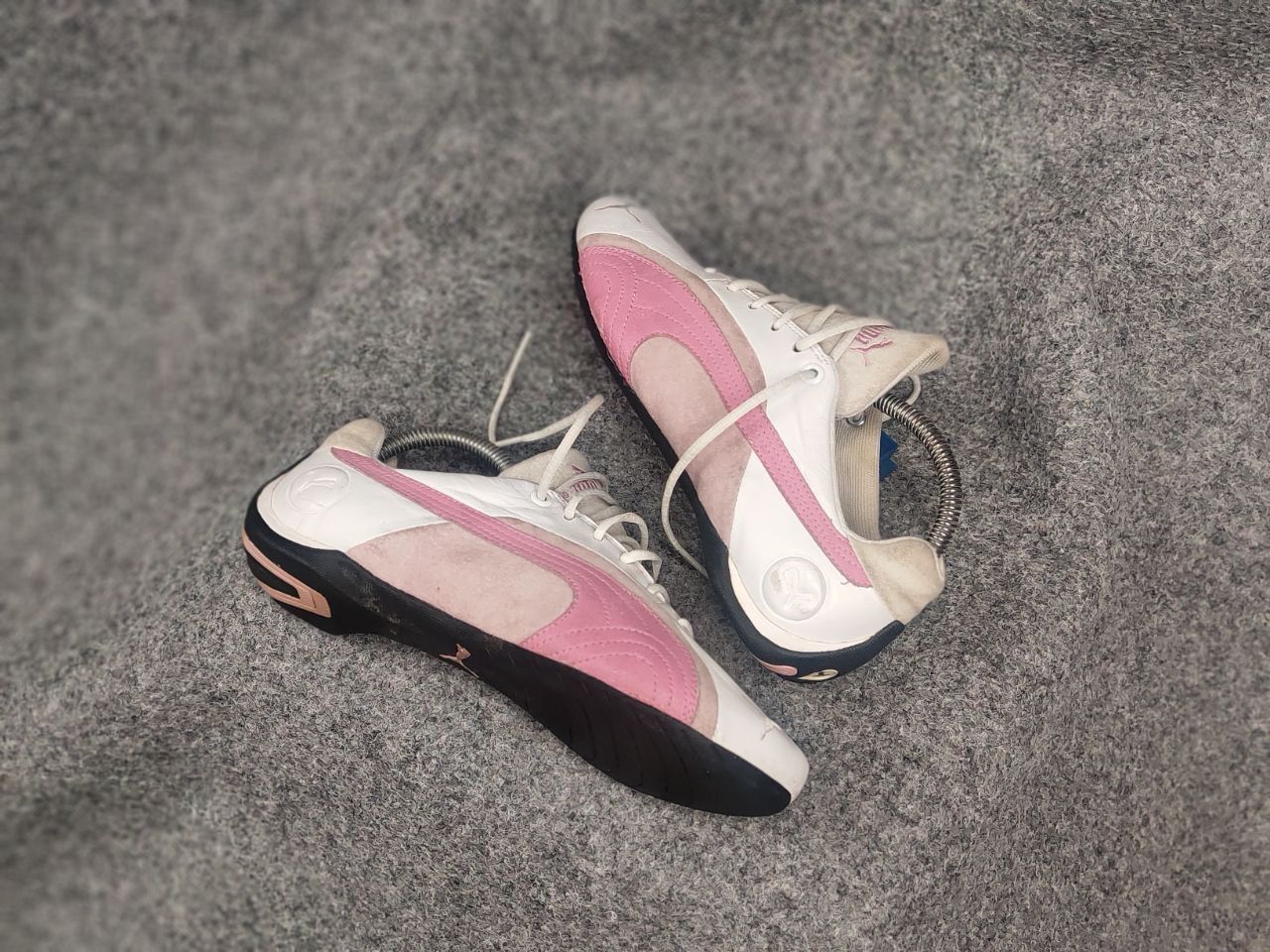 Puma Vintage 00s Puma Speedcat Leather Shoes Sneakers Y2K Mostro Size US 7 / IT 37 - 3 Thumbnail