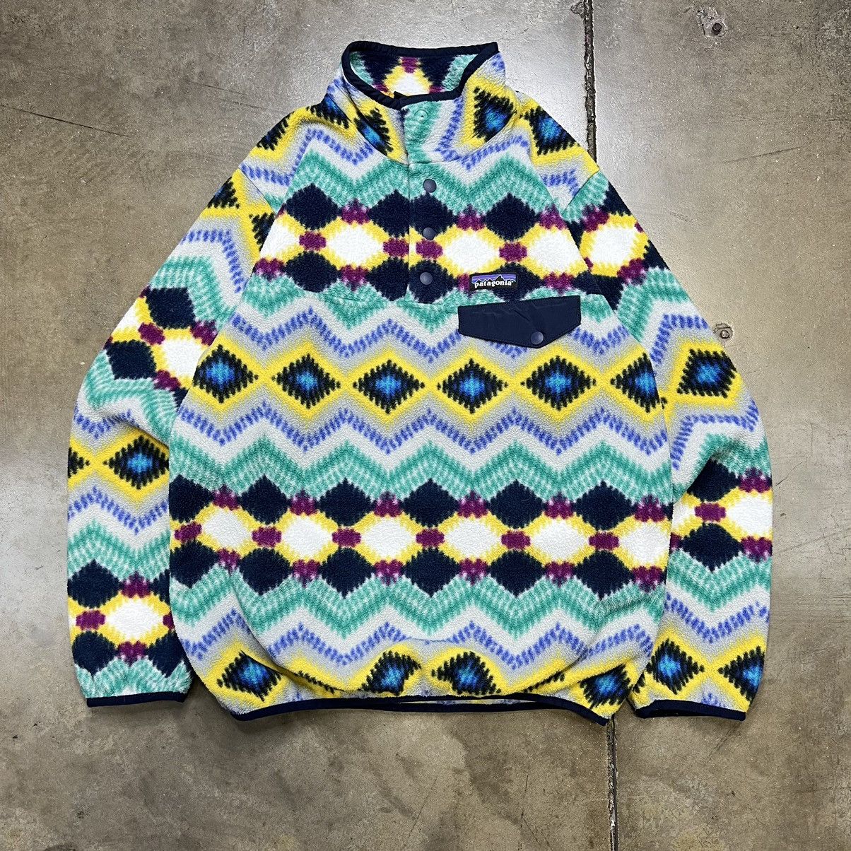 Patagonia Fleece Synchilla Snap T Pull Over Sweatshirt FW16