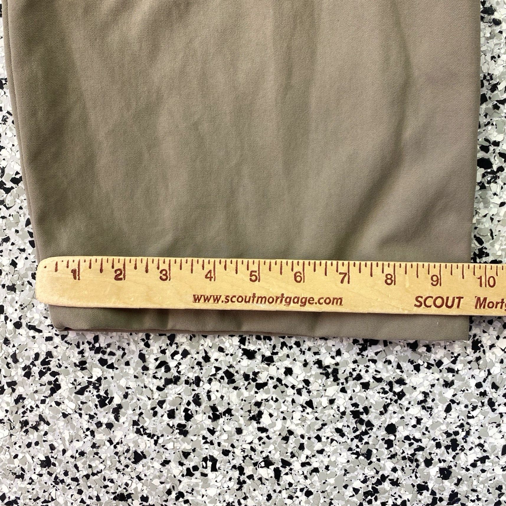 Prana prAna Pants Men's 36x28 Straight Cargo Pocket Logo 5-Pocket Beige Black? Blue? (Color: Blue) Size US 36 / EU 52 - 4 Thumbnail