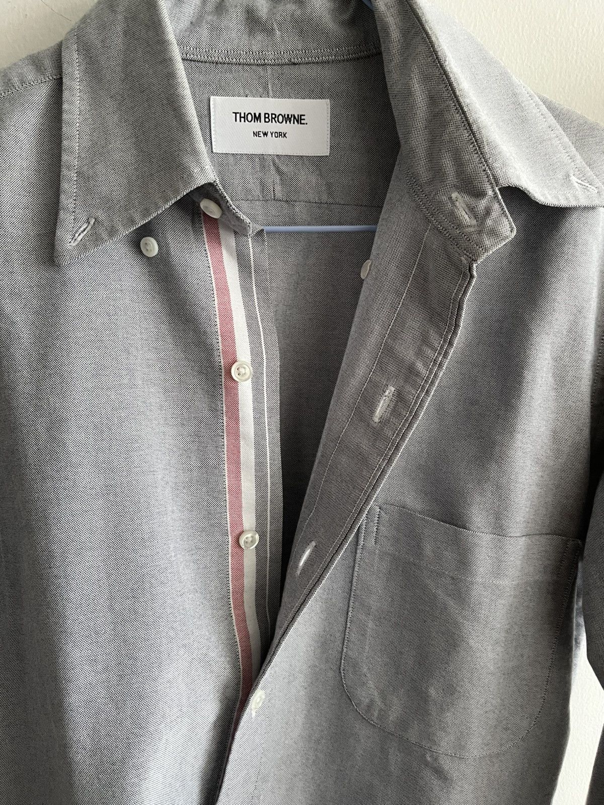 Thom Browne Thom Browne Long Sleeve Shirt Size US S / EU 44-46 / 1 - 6 Thumbnail