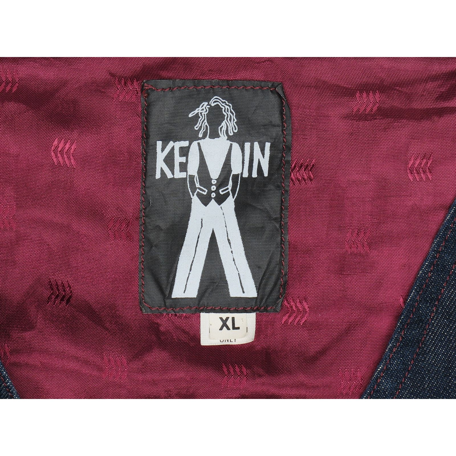 Other 80s Vintage Kevin Blue Mod Retro Denim Jean Western Vest XL Size US XL / EU 56 / 4 - 9 Thumbnail