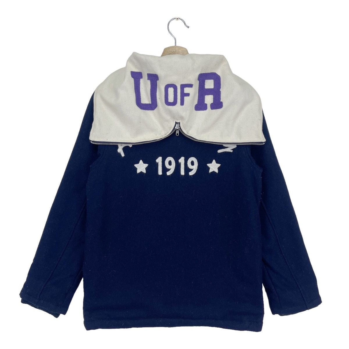 Champion × Vintage Vintage Champion Anniversary Wool Varsity Hoodie Size US S / EU 44-46 / 1 - 1 Thumbnail