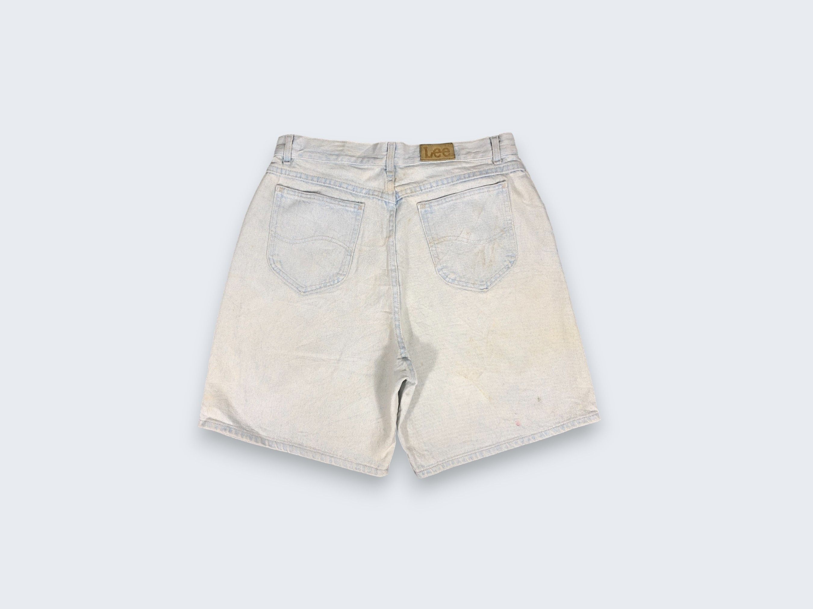 Lee × Vintage Vintage 90s Lee Short Jeans L973 Size US 33 - 2 Thumbnail
