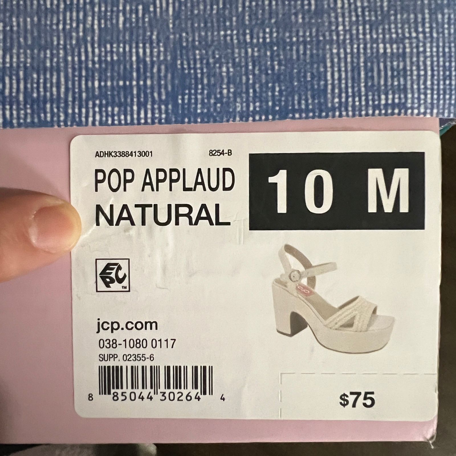 Other Pop Womens Applaud Heeled Sandals Natural Size US 10 / IT 40 - 8 Thumbnail