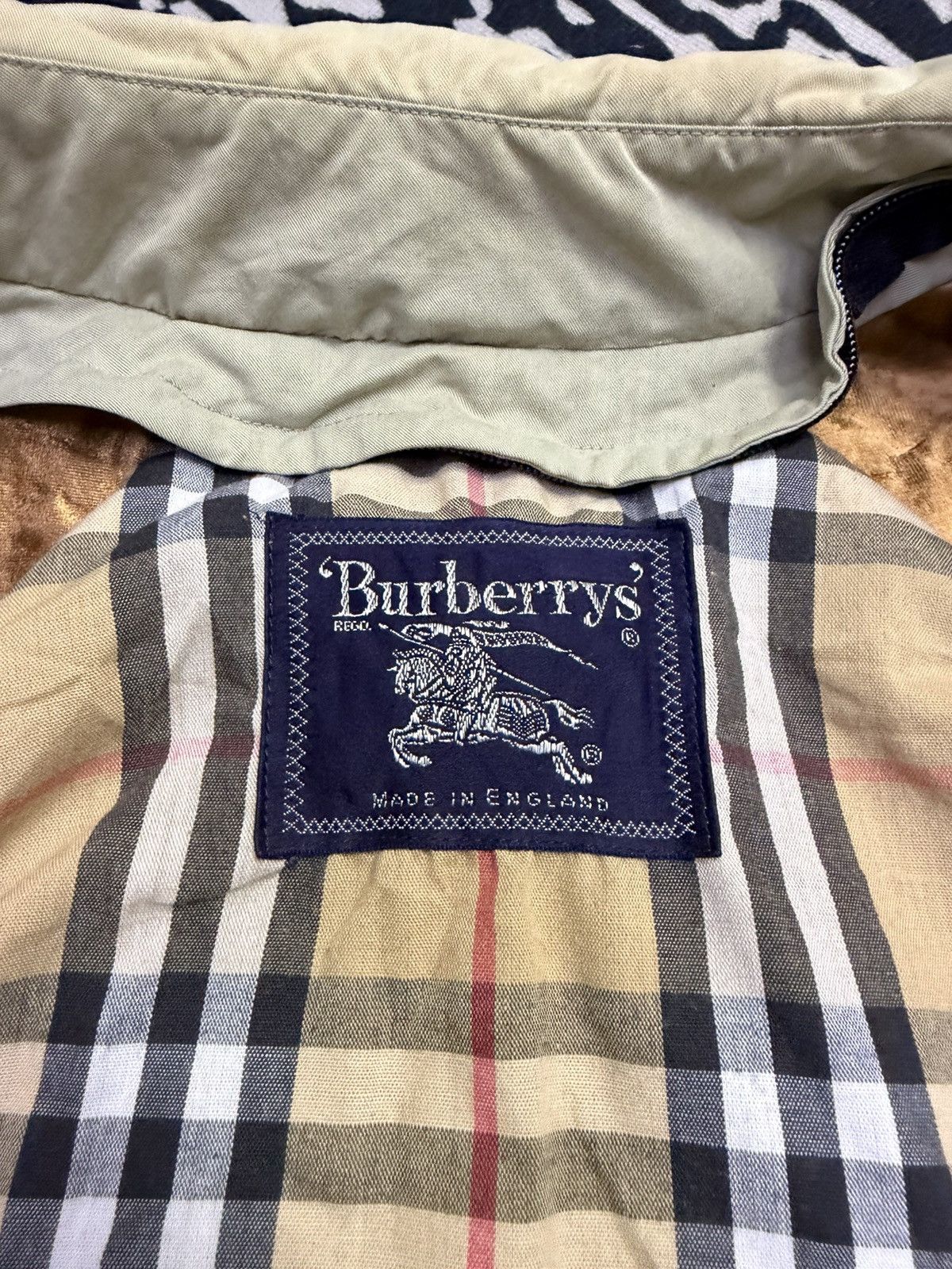Burberry Vintage Burberrys Lining Novacheck Trench Coat Size US M / EU 48-50 / 2 - 9 Thumbnail