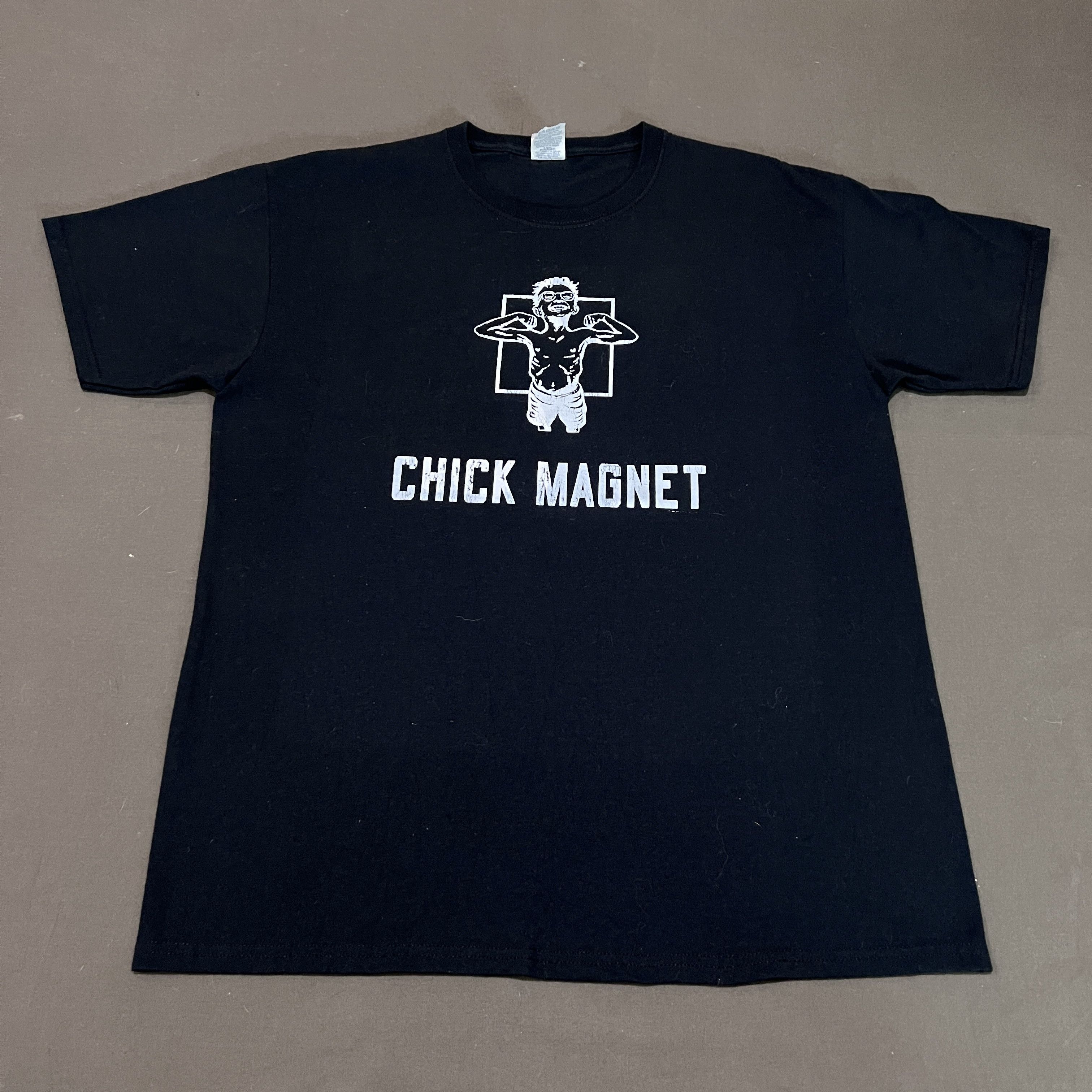 Japanese Brand × Vintage Vintage Y2K chick magnet comedy movie Promo Tee Size US L / EU 52-54 / 3 - 2 Thumbnail