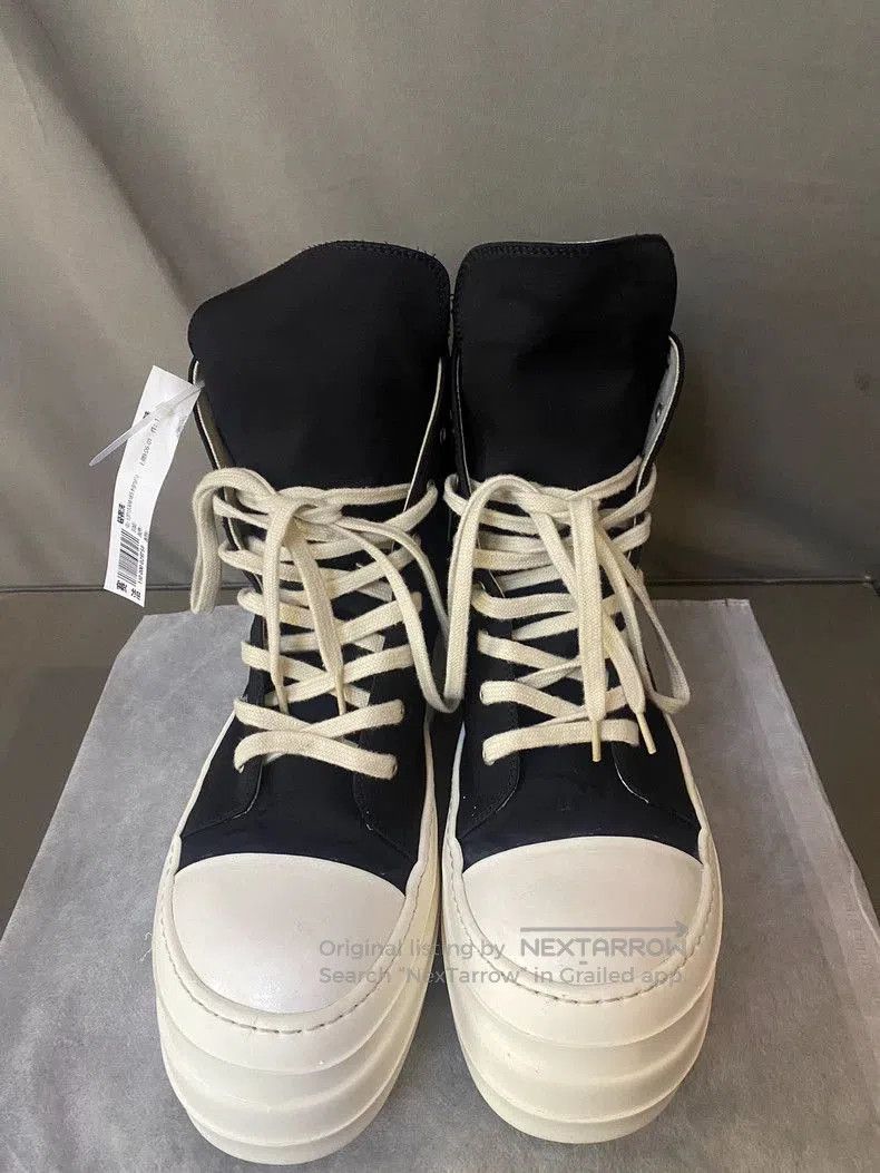 Rick Owens Rick Owens High-Top Sneakers with Platform Sole. Size US 10 / EU 43 - 2 Thumbnail