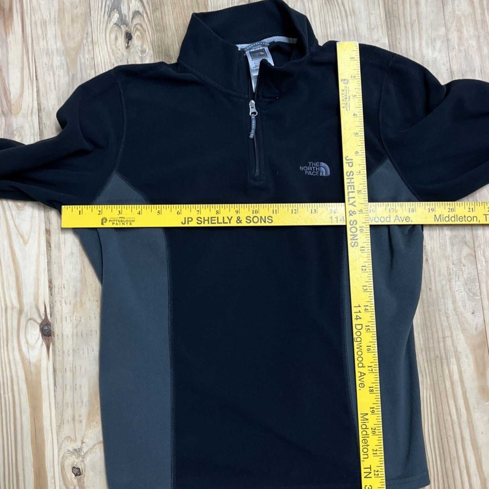 The North Face THE NORTH FACE 1/4 Zip Long Sleeves Black Jacket Women Sz L Size L / US 10 / IT 46 - 6 Thumbnail
