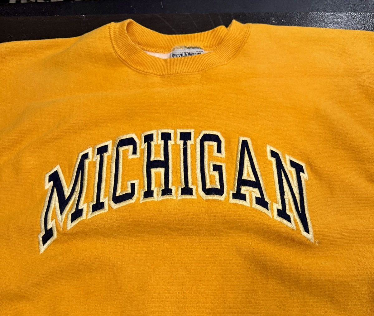 Steve And Barrys Michigan Wolverines Reverse Weave Mens 2XL Eric Koston Size US XXL / EU 58 / 5 - 2 Thumbnail