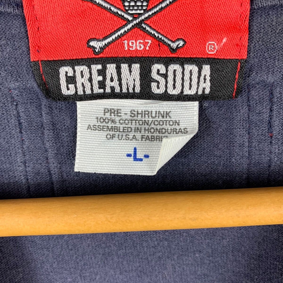 Other Vintage CREAM SODA pink dragon spellout big printed tee Size US L / EU 52-54 / 3 - 11 Thumbnail