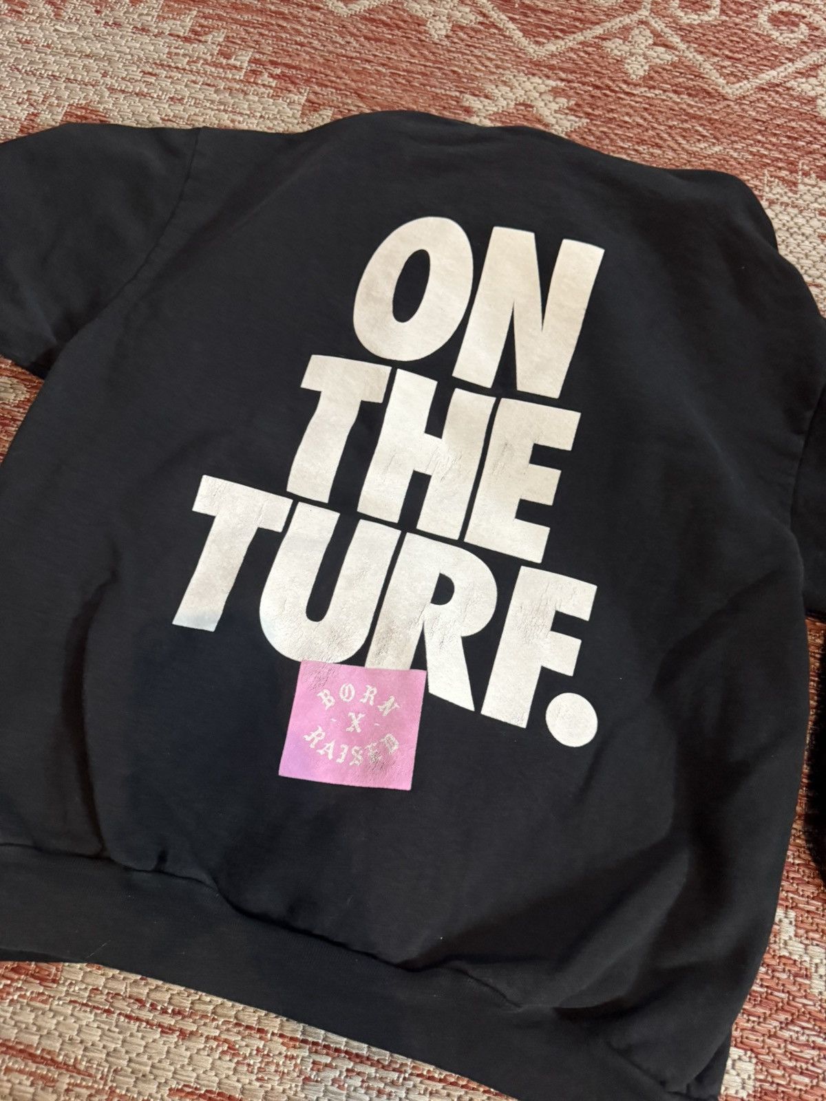 Born X Raised Born X Raised Nike On the Turf Hoodie Sz XL Black Size US XL / EU 56 / 4 - 4 Thumbnail