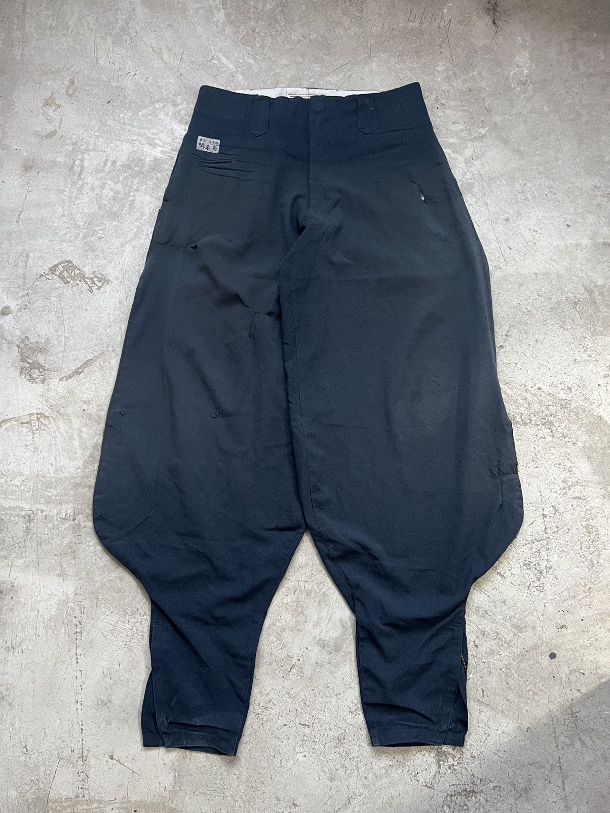 Japanese Brand Rare* Vintage Tobi Slacks Workwear Pants From Japan Size US 35 - 2 Thumbnail