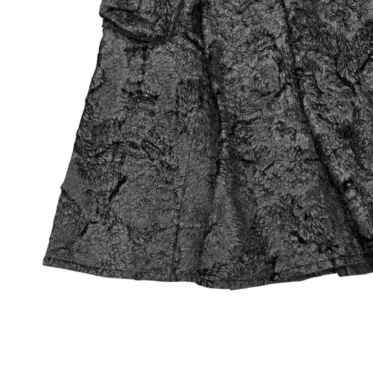 Yasuyuki Ishii OHYA Made in Japan Faux Fur Mini Skirt Size 28" / US 6 / IT 42 - 10 Thumbnail