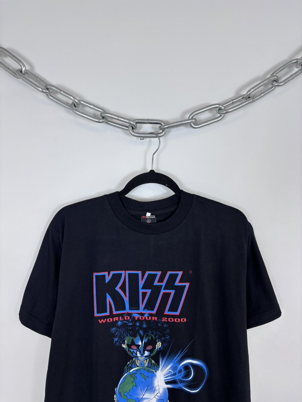 Band Tees Vintage Kiss 2000 Farewell World Tour Black Band T-Shirt Tee Size US M / EU 48-50 / 2 - 2 Thumbnail