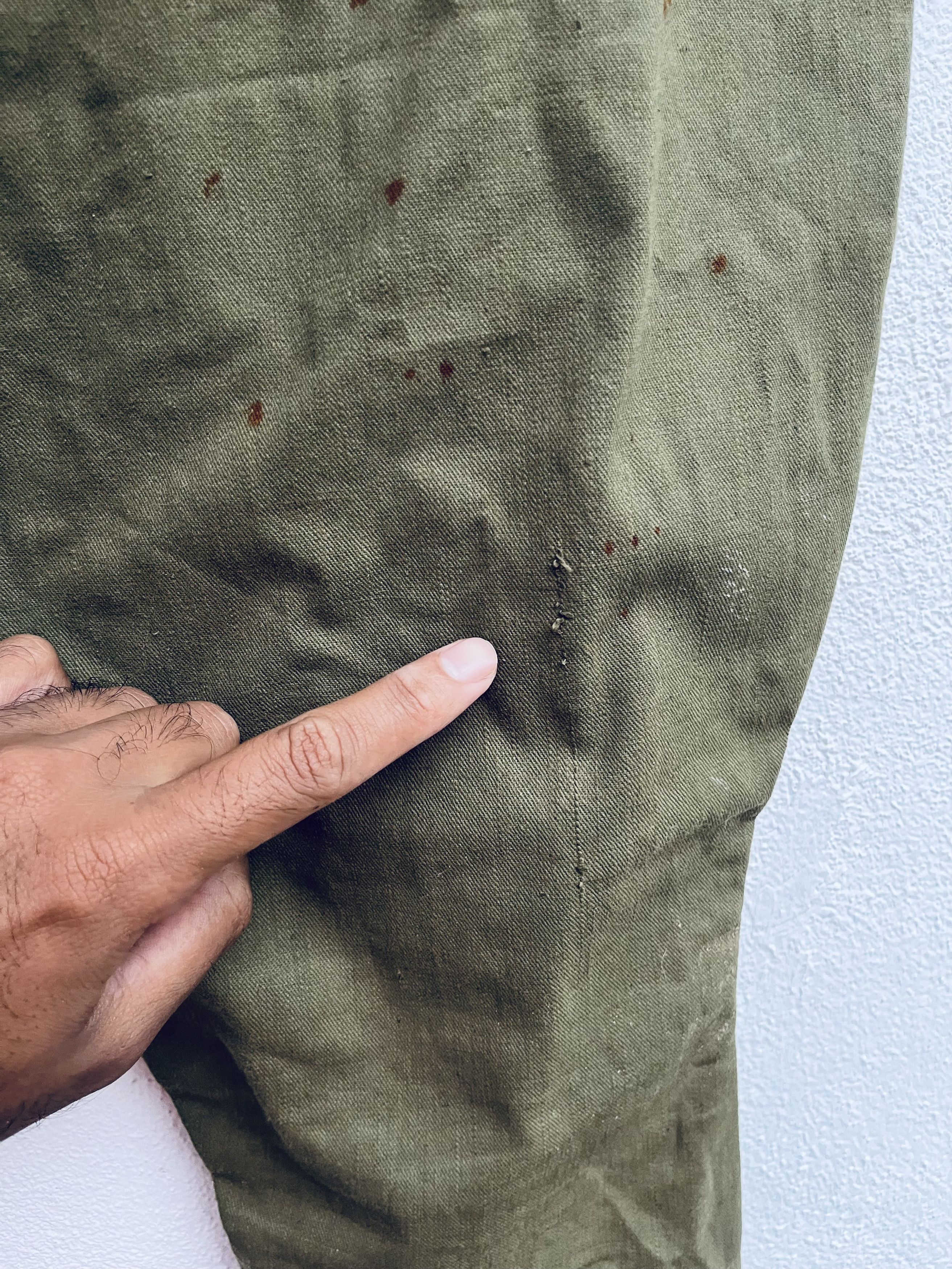 Japanese Brand × Vintage Vintage 40s Japan Army Military Japanese Designer Fashion Size US 32 / EU 48 - 13 Thumbnail