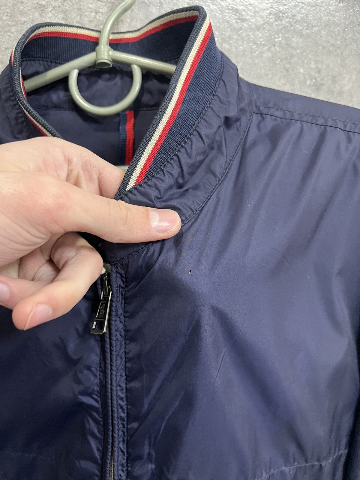 Moncler Moncler Nylon jacket sweatshirt Size US L / EU 52-54 / 3 - 5 Thumbnail