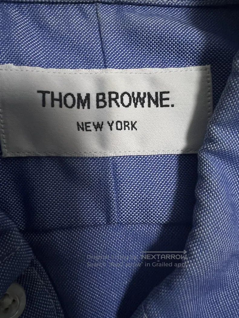 Thom Browne Thom Browne Short Sleeve Shirt Size US M / EU 48-50 / 2 - 3 Thumbnail