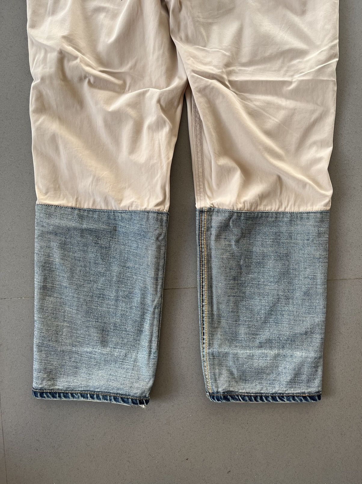 Maison MIHARA YASUHIRO MIHARA YASUHIRO RECONSTRUCTED DOUBLE DENIM CASUAL PANTS Size US 32 / EU 48 - 7 Thumbnail