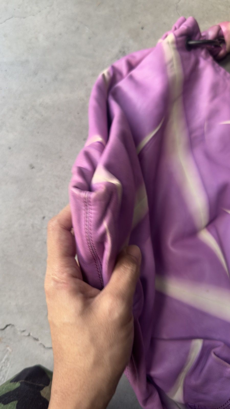 Bottega Veneta Bottega Veneta Violet Tye Dye Aquilone Fortune Cookie Hobo Size ONE SIZE - 5 Thumbnail