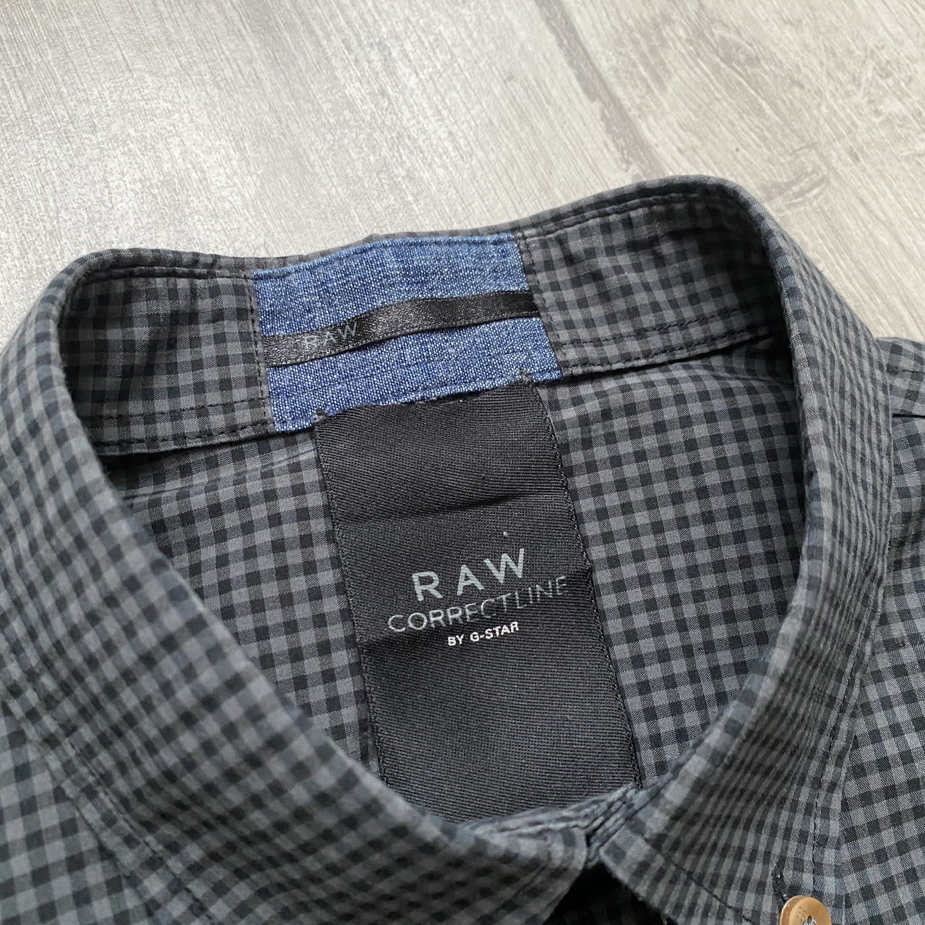 G-Star ⚙️ G Star Raw Flannel shirt Button Up Long Sleeve Size US L / EU 52-54 / 3 - 8 Thumbnail