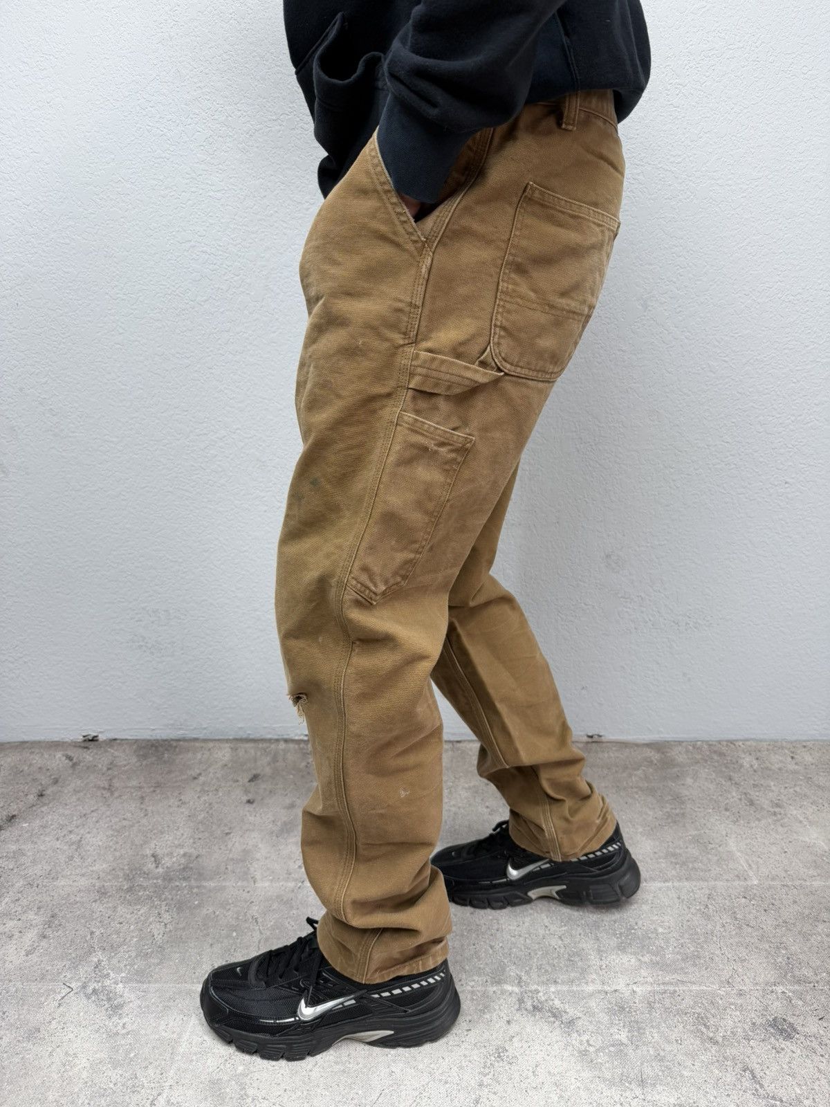 Carhartt Wip Vintage Carhartt Ruck Single Knee Pants Distressed Faded Size US 32 / EU 48 - 2 Thumbnail