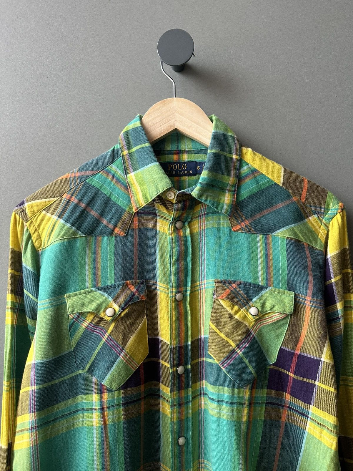 Polo Ralph Lauren Polo Ralph Lauren Classic Western Check Shirt Size S Size US S / EU 44-46 / 1 - 2 Thumbnail