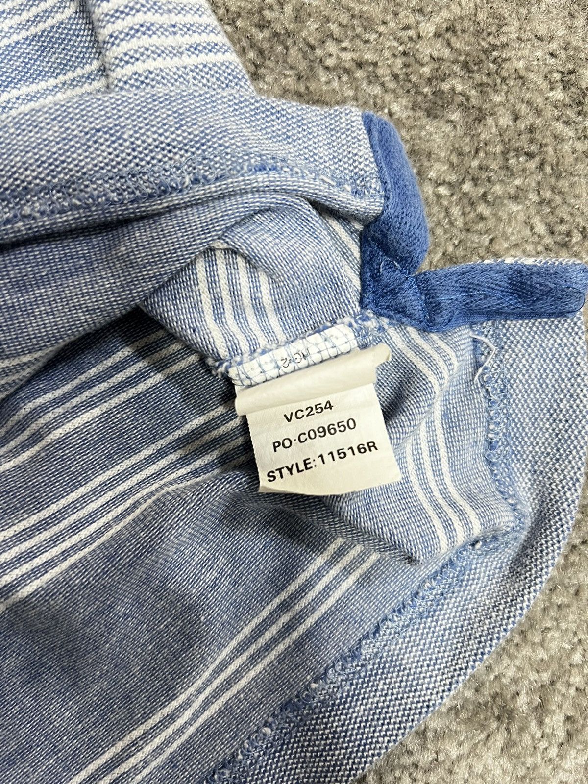 Chaps Ralph Lauren × Designer × Vintage Chaps Vintage Polo Shirt Baby Blue Size US L / EU 52-54 / 3 - 3 Thumbnail