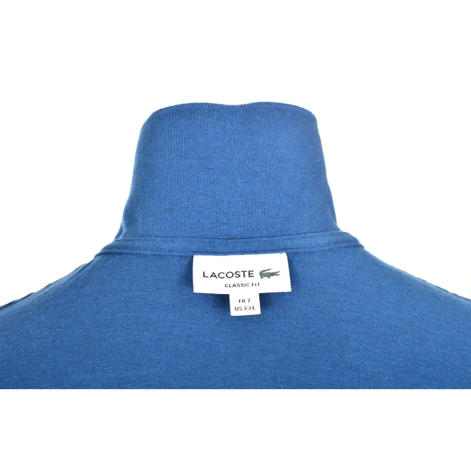 Lacoste Lacoste Polo Shirt Blue Short Sleeve F8455 Classic Fit Size XXL Men's Size US XXL / EU 58 / 5 - 4 Thumbnail