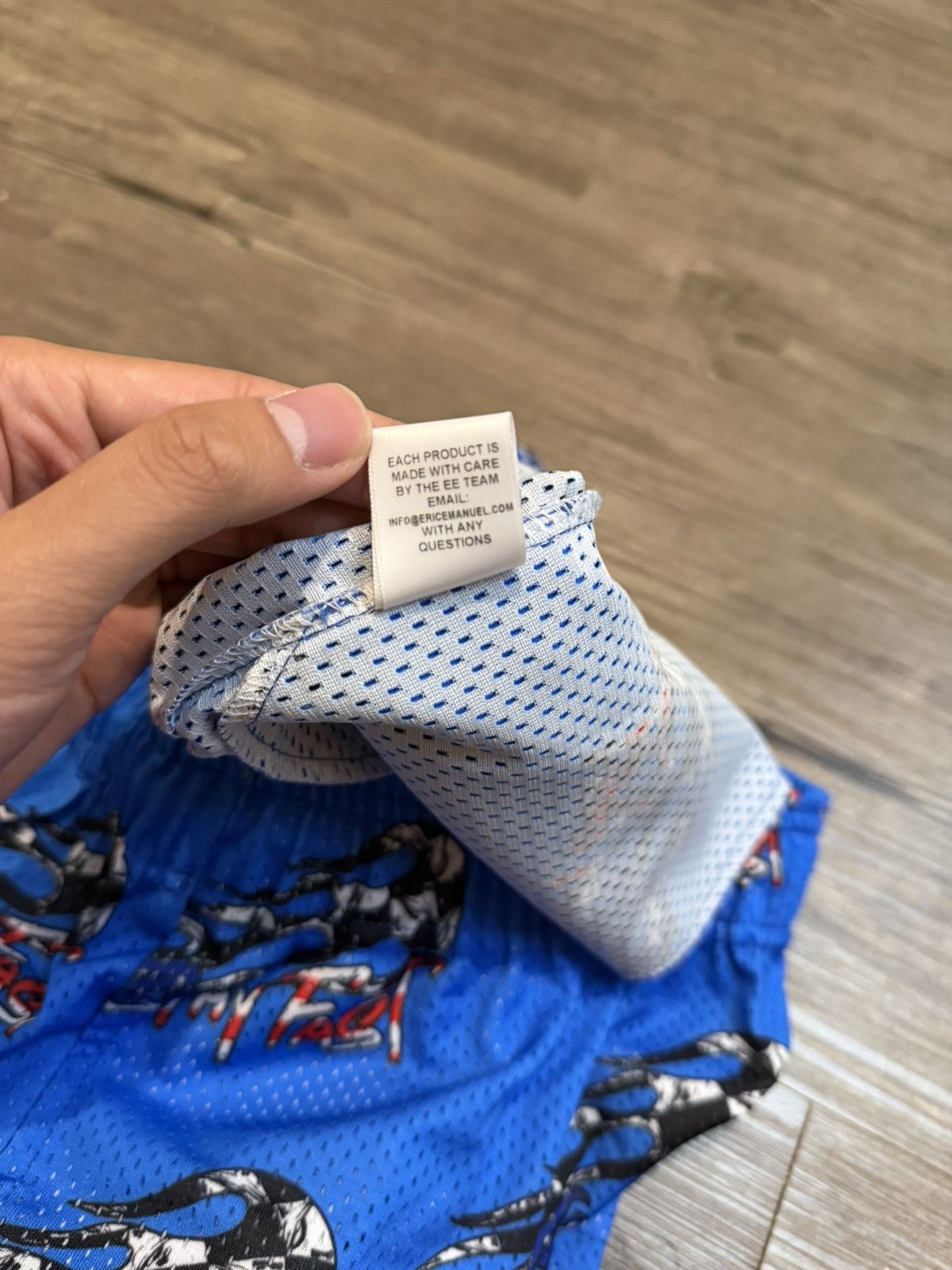 Eric Emanuel Matty Boy Eric Emanuel Blue Shorts Small Size US 34 / EU 50 - 5 Thumbnail
