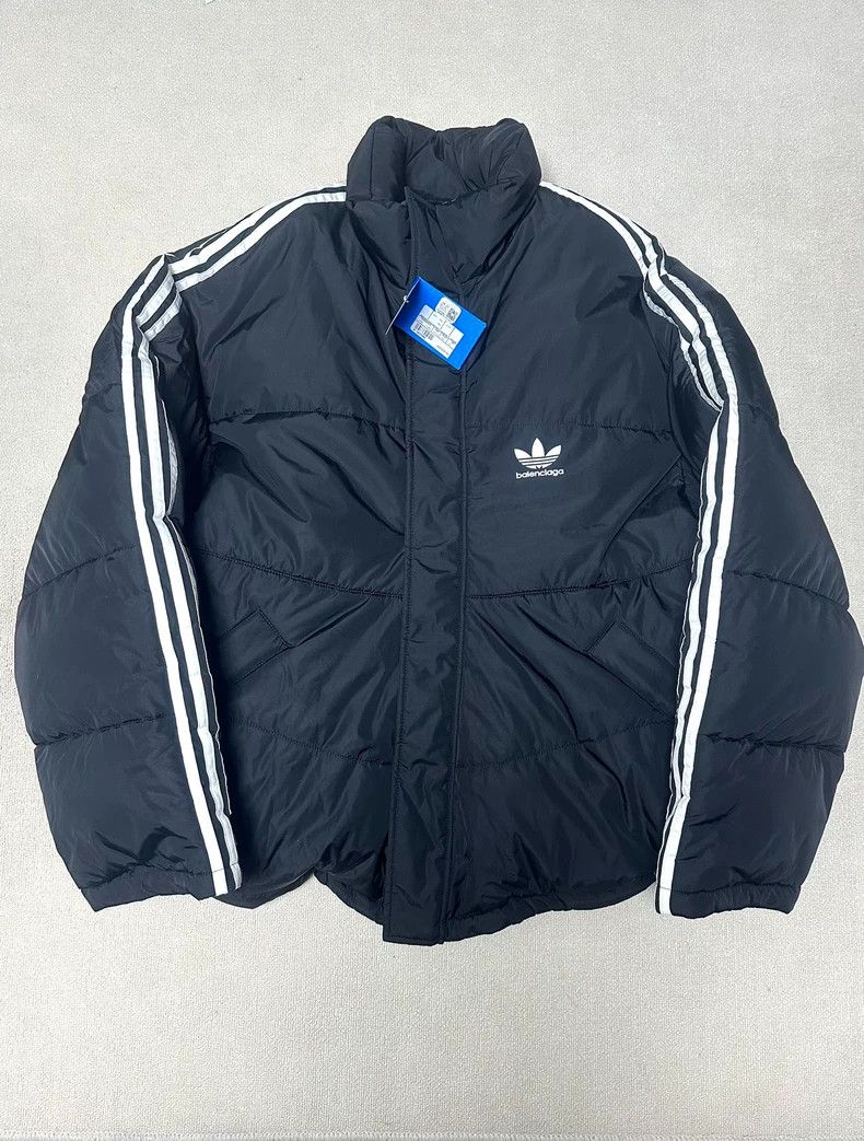 Balenciaga Balenciaga Striped Logo casual cotton jacket 2502-Nextarrow Size US L / EU 52-54 / 3 - 1 Thumbnail