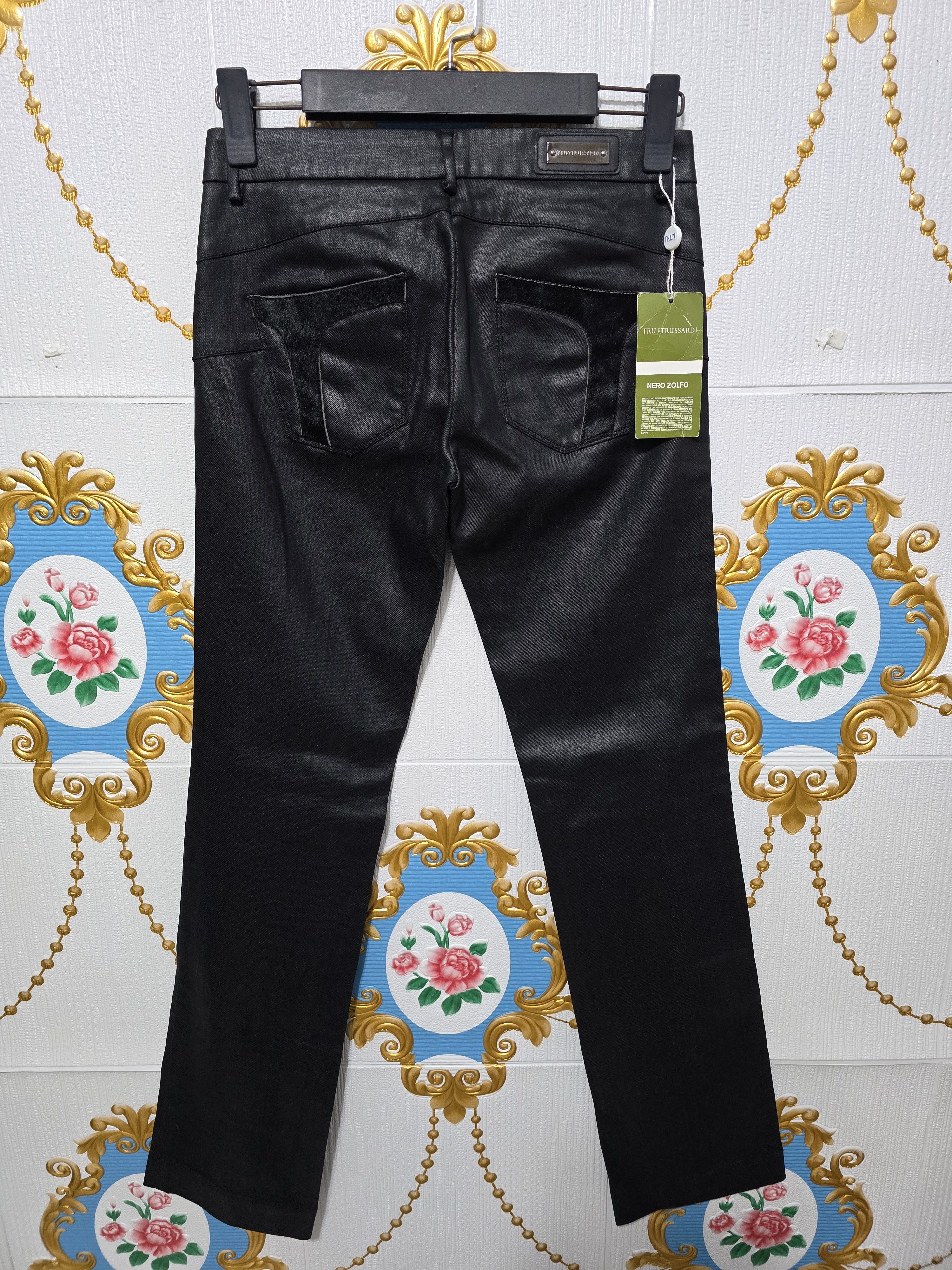 Trussardi TRUSSARDI pants women NERO ZOLFO color Size 28" / US 6 / IT 42 - 8 Thumbnail