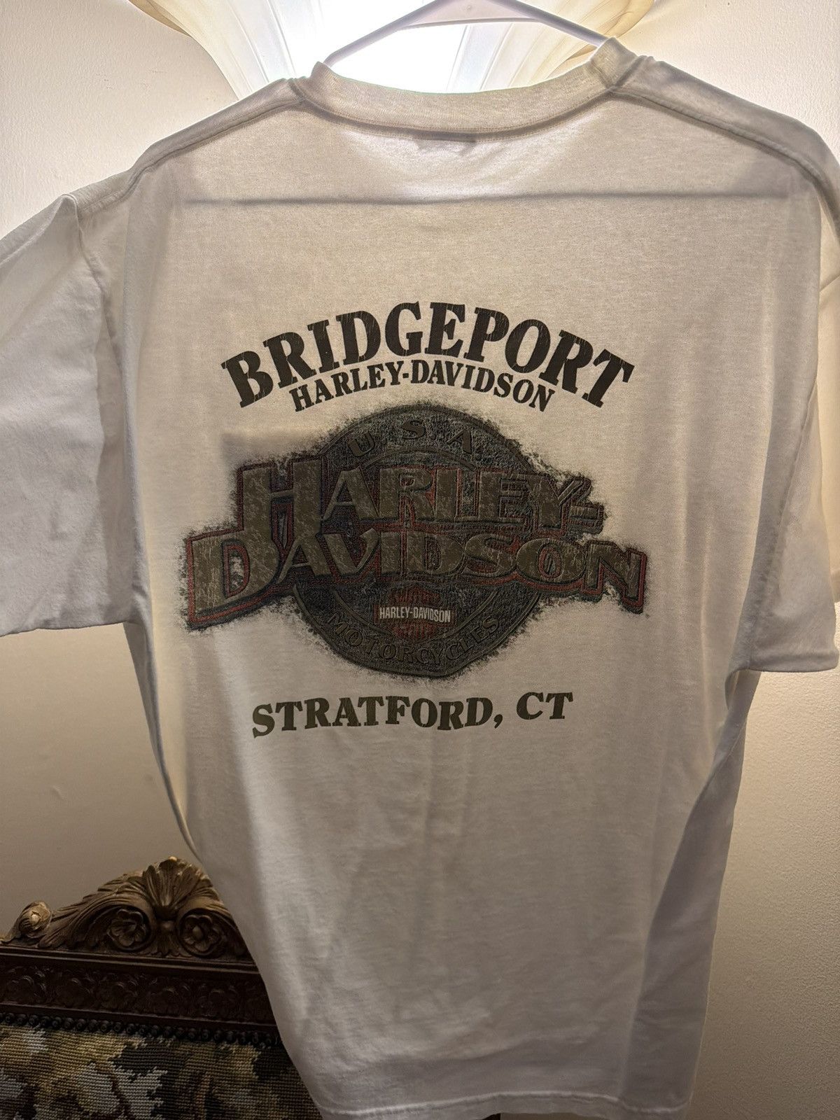 Harley Davidson Harley Davidson Stratford CT motorcycle t shirt Size US L / EU 52-54 / 3 - 3 Thumbnail