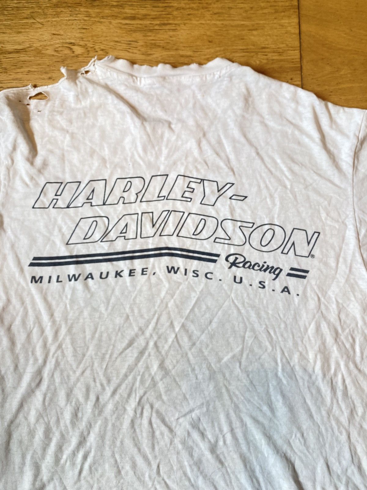 Vintage Harley Davison 90s tee Size US L / EU 52-54 / 3 - 4 Thumbnail